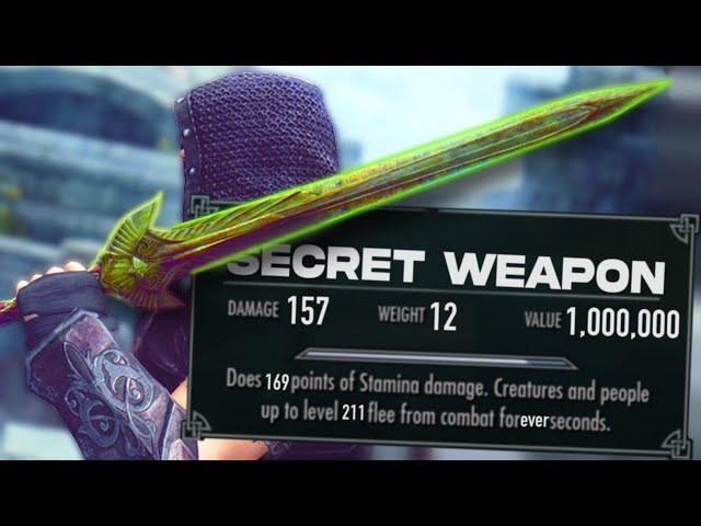 4 SECRET Weapons YOU Missed in Skyrim!!