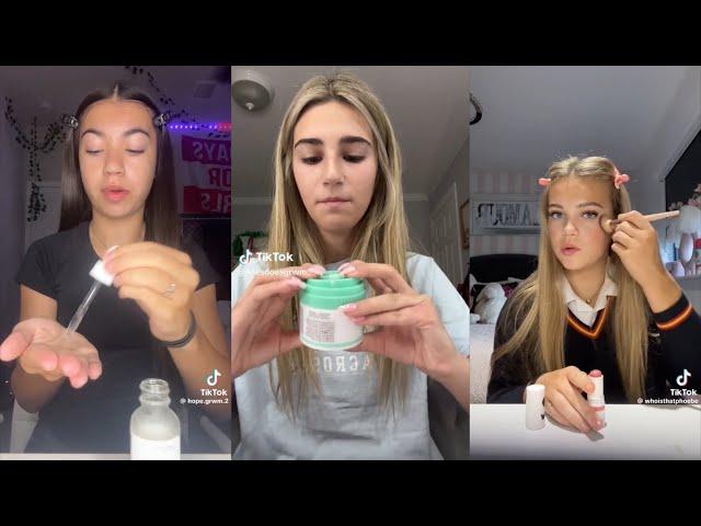 GRWM for school - TikTok compilation