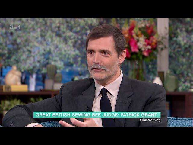 Patrick Grant (The Great British Sewing Bee Judge) On This Morning [08.05.2024]