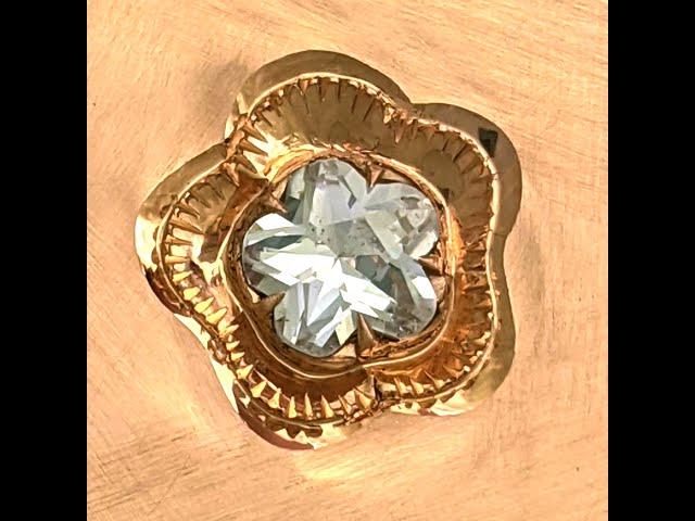 花式梅花型鑽石鑲嵌 Plum-shape diamond setting