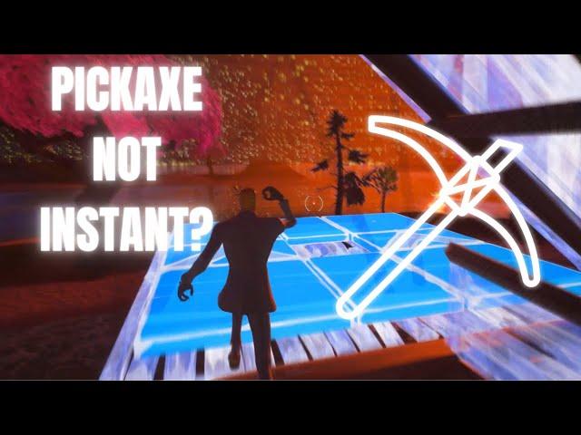 How To Fix Editing With Your Pickaxe Out In Fortnite (Invisible Pickaxe Glitch)