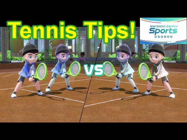 Nintendo Switch Sports   Top 5 Tennis Tips