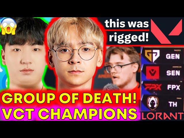 VCT Champions Groups REVEAL: Zellsis "Rigged"?!  VCT News