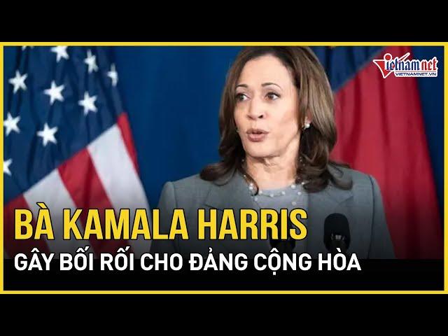 Bầu cử Mỹ 2024: Phó Tổng thống Kamala Harris gây bối rối cho đảng Cộng hòa | Báo VietNamNet