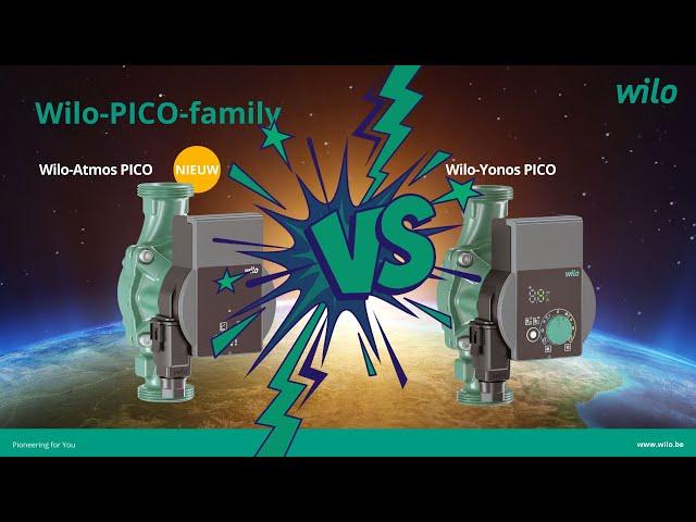 Wilo-Atmos PICO vs Yonos PICO (NL)