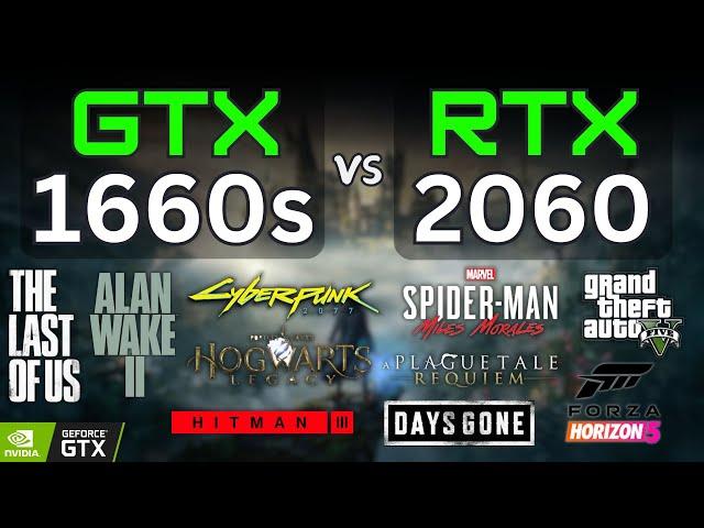 GTX 1660 Super vs RTX 2060 Tested in 15 Games (2024) | 1080p