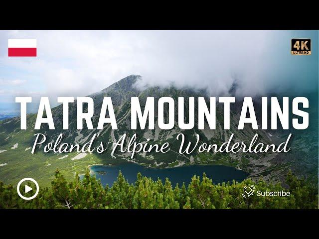 The Tatra Mountains - Polish Pearl of Nature (virtual walking world tour)