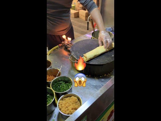 Chinese Pancakes Street Food Snacks - Chinese savior crepe