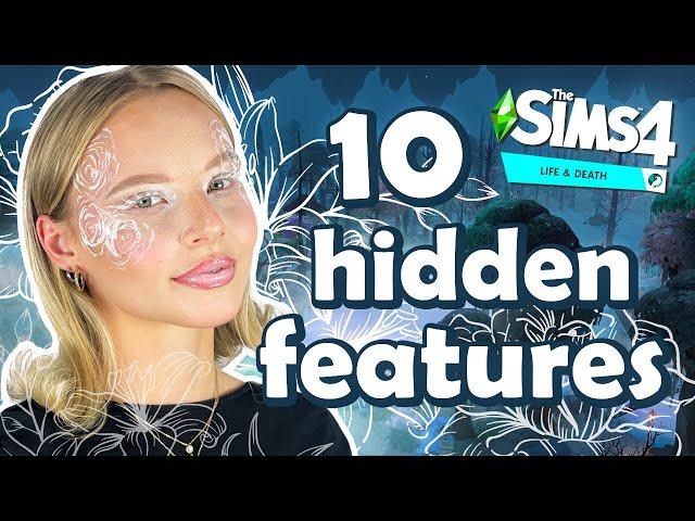 10 HIDDEN features of the Sims Life & Death pack