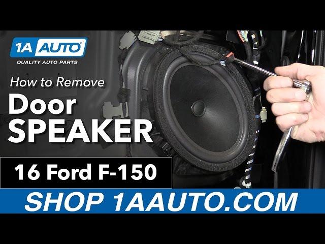 How To Replace Front Drivers Door Speaker 15-19 Ford F150