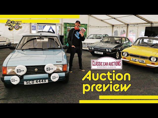 Classic Car Auctions CCA preview walk - Classic and Performance Spectacular Sale