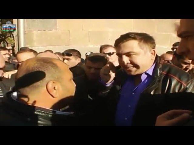 Armenians & Georgians. Saakashvili vs. armenian separatist. Armenians in Georgia Javakheti Armenians