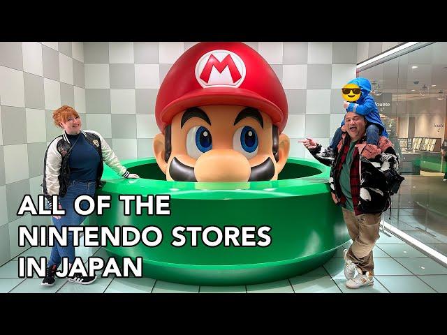 Visiting Every Nintendo Store in Japan - Ultimate Travel Guide!