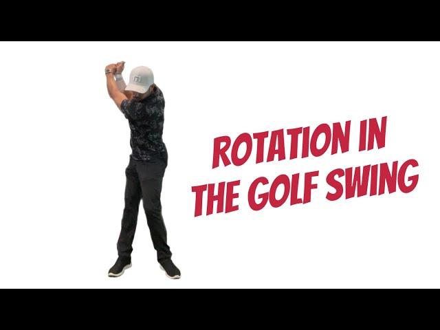 Rotation in the GOLF swing