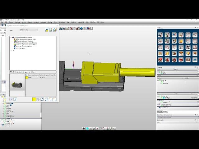 hyperMILL AUTOMATION Center - Creating Fixture Tutorial - Vice