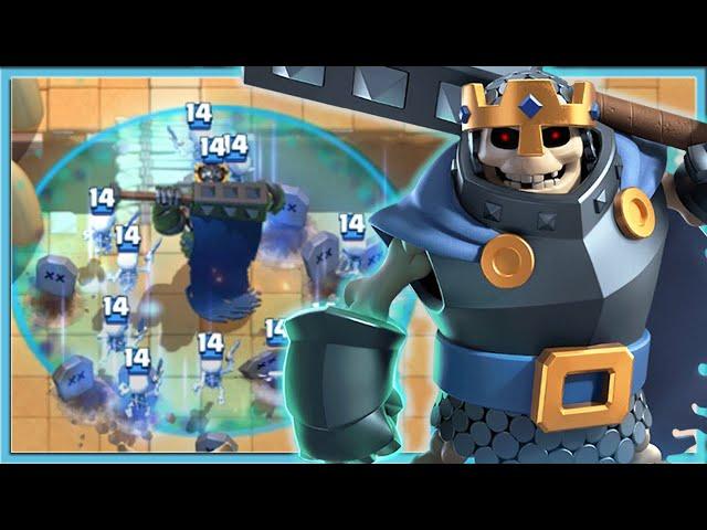  КОРОЛЬ СКЕЛЕТОВ ВСЕ ЕЩЕ ИМБА! ЛУЧШИЕ КОЛОДЫ С ЧЕМПИОНОМ / Clash Royale