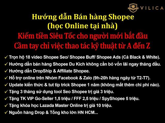 Đọc hiểu các chỉ số chuyển đổi và Cách lừa con bot Shopee. Quy trình 6 bước bán hàng Shopee mới nhất