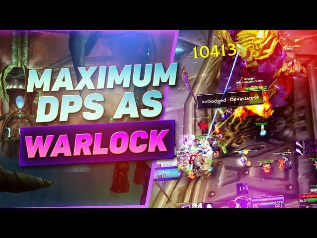 INSANE Damage in SSC Raid | Warlock TBC Classic