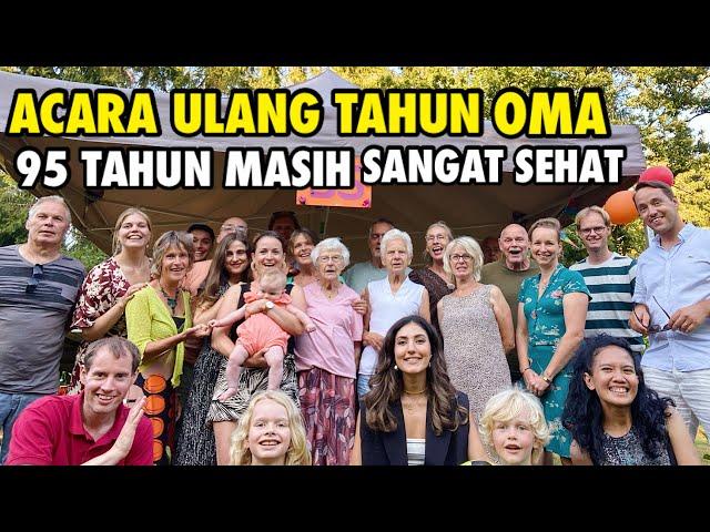 ACARA ULANG TAHUN OMA DI BELANDA | OMA 95 TAHUN MASIH SEHAT