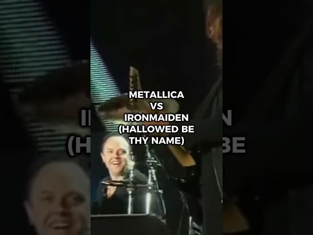 METALLICA VS IRONMAIDEN (HALLOWED BE THY NAME) #metallica #ironmaiden #thenumberofthebeast