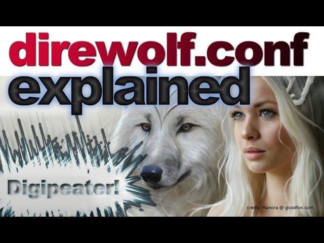 Direwolf.conf for your APRS Digipeater