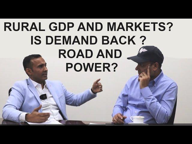 In-depth Analysis of Rural Demand Drivers from a FARMER ECONOMIST !!!