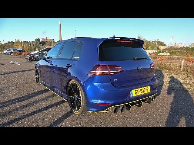 480HP Stage 3 Volkswagen Golf 7 R with LOUD Custom Exhaust!