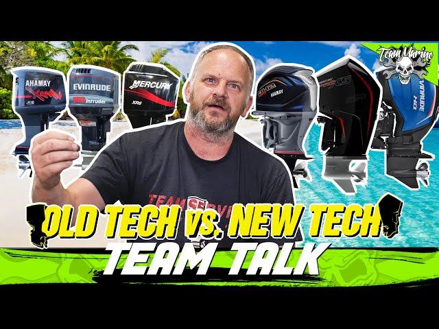 OLD TECH vs NEW TECH: OUTBOARDS! (WHO WINS???)