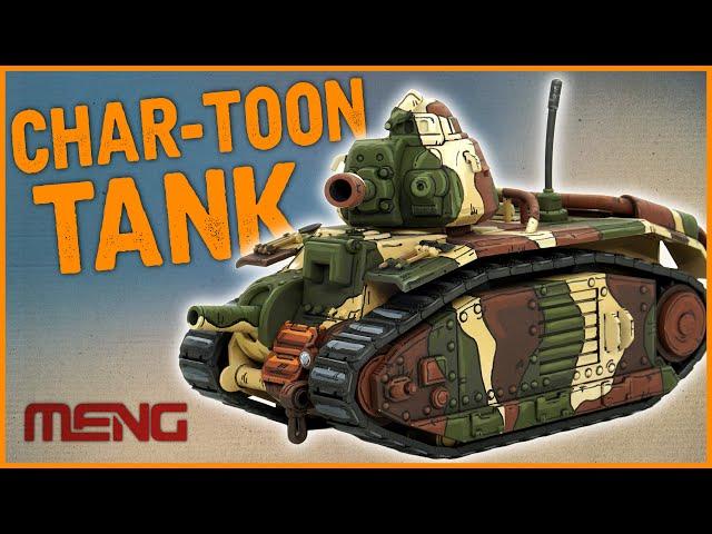 Char B1 Toon Tank | Meng Model