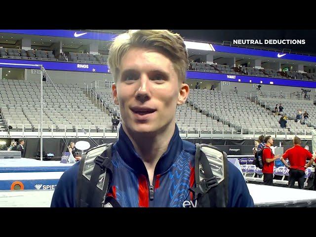 This could be Shane Wiskus' last US Nationals | Day 1 Interview | 2024 U.S. Gymnastics Championships