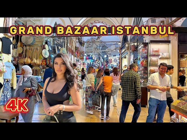 GRAND BAZAAR ISTANBUL| WALKING TOUR 4K ON THE GRAND BAZAAR ISTANBUL