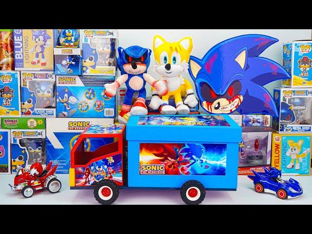 Sonic The Hedgehog Toy Collection Unboxing ASMR | Sonic Mystery Truck, Tails, Sonic Exe Mystery Box