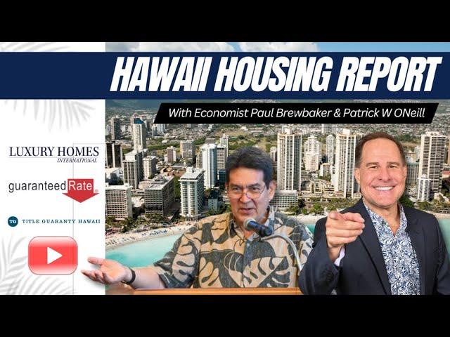 Hawaii Housing Market Report November 2024 | Home Prices, Condo Trends, & Projections.