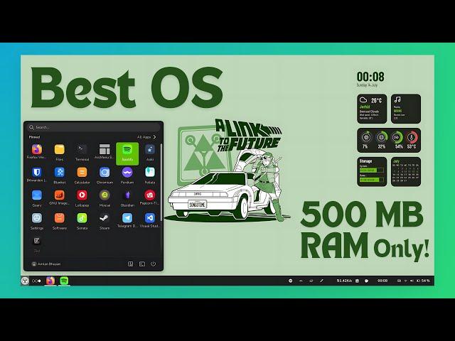 Best OS for Low End PC & Laptop • Fast & Lightweight • Gaming • Coding • Productive Workflow • NO AI