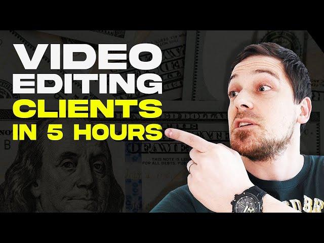 How To Get Clients For Video Editing In 2024 (FULL COURSE)