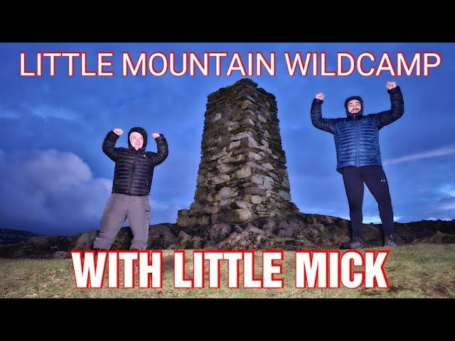 LITTLE MOUNTAIN WILDCAMP WITH LITTLE MICK / Hallin Fell, The Lake District