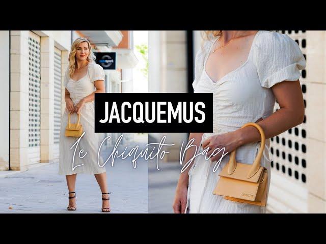 JACQUEMUS LE CHIQUITO MOYEN BAG FULL REVIEW! WHAT FITS & HOW TO STYLE IT!