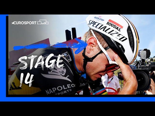 REDEMPTION FOR REMCO! | Remco Evenepoel Wins Stage 14 Of The Vuelta a España! | Eurosport