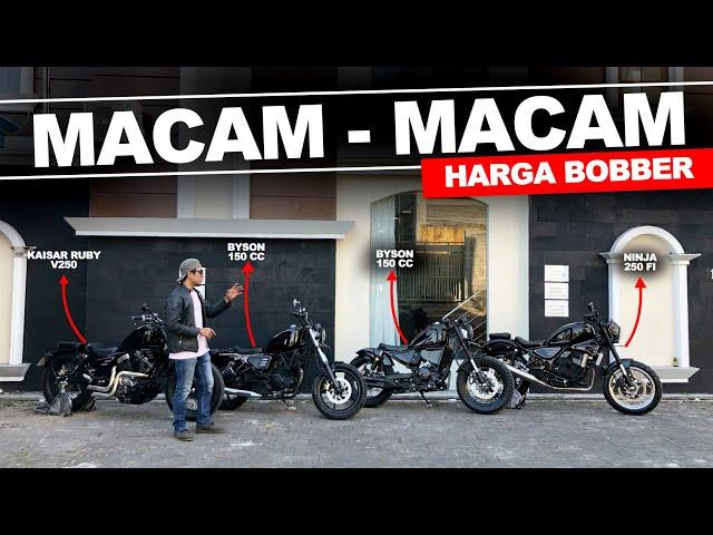  HARGA BOBBER itu tergantung BAHAN MOTOR nya bos !!