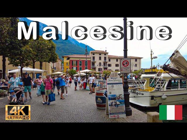 Malcesine - Lakeside Walk to remember  - Garda Lake - 4K in Italy