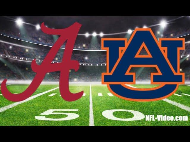 2023 Iron Bowl Alabama vs Auburn (Full Game)