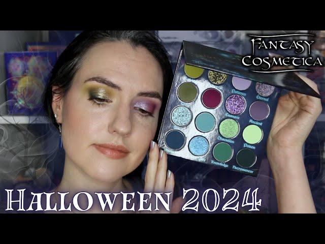 Fantasy Cosmetica Harvest of Souls Collection Halloween 2024 | Swatches, 2 Looks + Review!