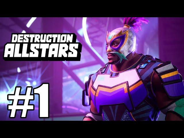 Destruction Allstars Gameplay Walkthrough Part 1 - Mutal Respect ( PS5)