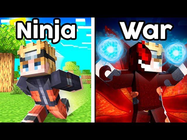 I Made 100 Players Simulate a NARUTO Civilization in Minecraft...