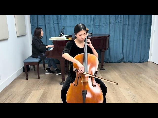 Geneva Huang - Haydn Concerto no.1 in C Major, Hob. VIIb:1 | 2025 Winter Music Competition