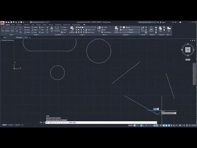 4- AutoCAD daire-yay (circle-arc) çizme yöntemleri