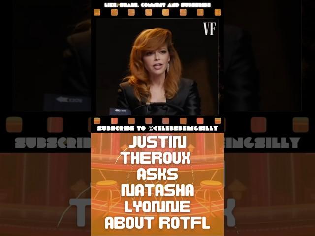 Justin Theroux Quizzes Natasha Lyonne On Her Rolling On The Floor Laughing History #celebsbeingsilly