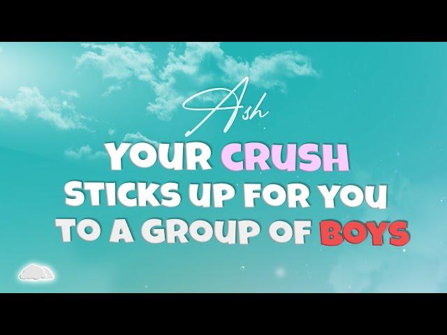 "HEY! What are you guys doing!" CRUSH sticks up for you to a bunch of boys | ASMR Boyfriend