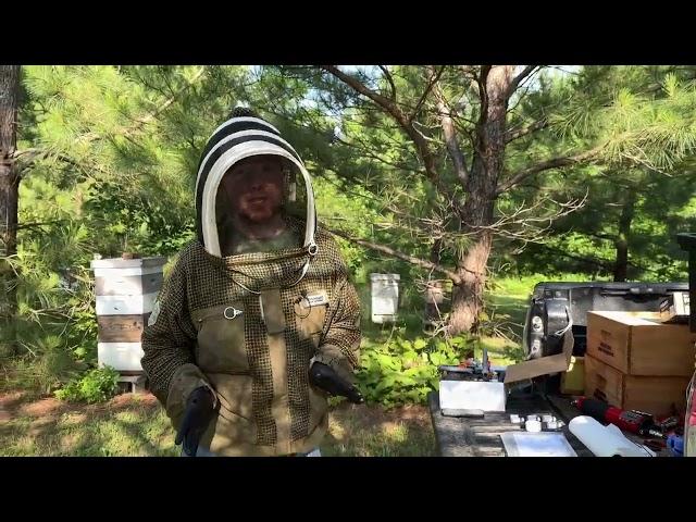 Round two of UBeeO testing at Stevens Bee Co