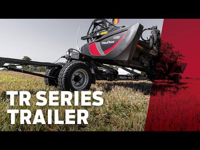 MacDon TR Series Trailers